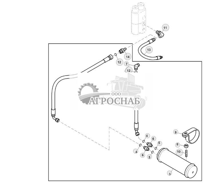 АТТЕНЮАТОР ТОРМОЗНОГО КЛАПАНА - ST395567 655.jpg